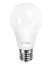Светодиодная лампа груша Global A60 8Вт 4100K 220В E27 700лм AL (1-GBL-162-02)