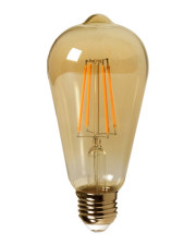Філаментна лампа Maxus FM ST64 7Вт 2200K 220В E27 Amber (1-LED-7064)