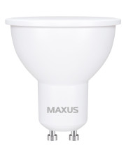 Світлодіодна лампа Maxus MR16 GU10 5Вт 4100K 220В (1-LED-716)