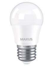 Світлодіодна лампа Maxus G45 5Вт 3000K 220В E27 (1-LED-741)