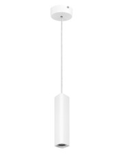 Светодиодный подвесной светильник Maxus FPL 6Вт 3000K S WH 180мм (белый) 1-FPL-001-02-S-WH