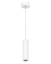Светодиодный подвесной светильник Maxus FPL 6Вт 4100K S WH 180мм (белый) 1-FPL-002-02-S-WH