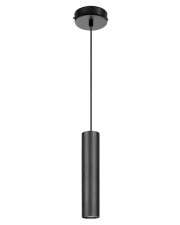 Светодиодный подвесной светильник Maxus FPL 6Вт 3000K C BK 180мм (черный) 1-FPL-003-01-C-BK