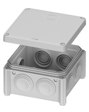 Розподільна коробка Plank Electrotechnic Boxes IB005 (PLK6505650) типу ІС 85x85x40мм (сіра)