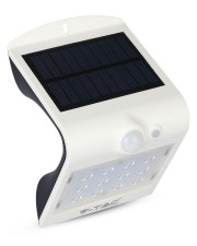 Светильник на солнечной батарее V-TAC Solar SKU-8276 1,5Вт 4000К с сенсором движения (белый) 3800157627931