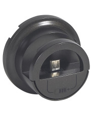 Накладка для USB-заряджання Legrand Celiane (067910) (графіт)