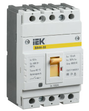 Автоматичний вимикач IEK SVA4410-3-0160 ВА44-33 160А 3Р 15кА