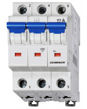 Автоматический выключатель Schrack BM017320ME 10кА 20А 3P х-ка C ME
