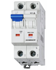 Автоматический выключатель Schrack BM017604 10кА 4А 1P+N х-ка C