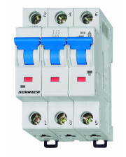 Автоматический выключатель Schrack BM417306 4,5кА 6А 3P х-ка C