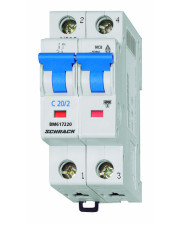Автоматичний вимикач Schrack BM617220 6кА 20А 2P C