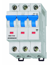 Автоматичний вимикач Schrack BM617340 6кА 40А 3P C