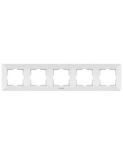 П'ятимісна рамка Panasonic Arkedia Slim (0805-2WH) (біла)