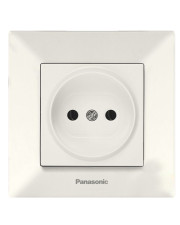 Розетка Panasonic Arkedia Slim (0201-2BG) (кремовая)
