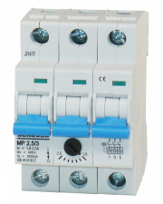 Автоматичний вимикач для захисту двигуна Schrack BE400307 1,6-2,5А 3P
