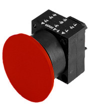 Красная грибоподобная нажимная кнопка Schrack MSP12000RZ с фиксацией