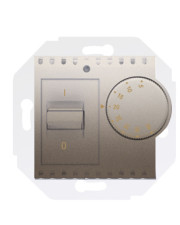Терморегулятор для теплого пола Kontakt Simon Simon 54 Premium DRT10W.02/44 со встроенным датчиком (золото)