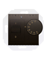 Терморегулятор для теплого пола Kontakt Simon Simon 54 Premium DRT10W.02/46 со встроенным датчиком (коричневый)