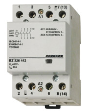 Модульний контактор Schrack BZ326442 230В AC 4НО 40А