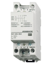Модульный контактор Schrack BZ326463 230В AC 3НО+1НЗ 25А