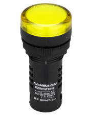 Желтый LED индикатор Schrack BZ501216B 230В AC
