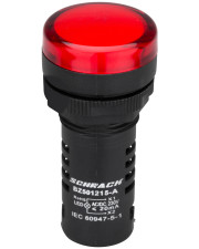 Червоний LED індикатор Schrack BZ501215B 230В AC