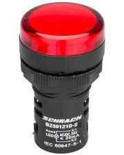 Червоний LED індикатор Schrack BZ501210B 24В AC/DC