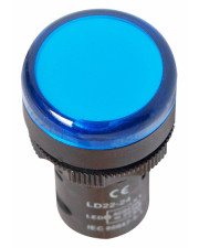 Синій LED індикатор Schrack BZ501212ME 24В AC/DC