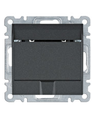 Вимикач для готельних карток Hager WL0513 Lumina (чорний)