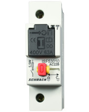 Отключаемый держатель предохранителя Schrack ISF53010 D02 10А 1P