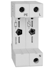 База (гнездо) для модуля защитного разрядника Schrack IS010320 Vartec 1P+N класс С