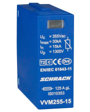 Сменный модуль защитного разрядника Schrack IS010353 Vartec 355В 15кА класс C