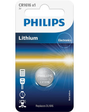 Литиевая батарейка Philips CR1616/00B Lithium CR 1616 BLI 1