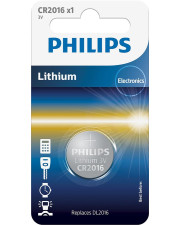 Литиевая батарейка Philips CR2016/01B Lithium CR 2016 BLI 1