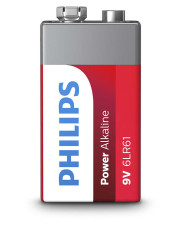Батарейка Philips 6LR61P1B/10 Power Alkaline 6LR61 BLI