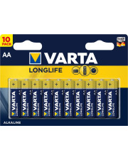 Щелочная батарейка Varta 04106101461 LONGLIFE AA BLI 10 ALKALINE