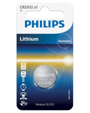 Батарейка Philips CR2032/01B Lithium CR 2032 BLI 1