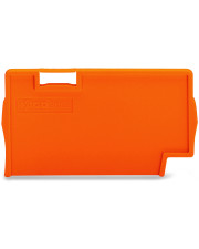 Разграничительная пластина Wago 2002-1394 Oversized 58,75х33,4х2мм (оранжевая)