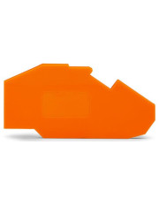 Торцевая/промежуточная пластина Wago 783-317 толщиной 1,5мм (оранжевая)