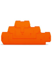 Конечная пластина Wago 870-569 толщиной 2мм (оранжевая)