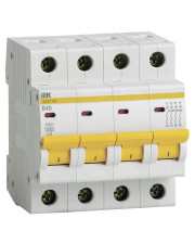 Автоматический выключатель IEK MVA20-4-040-B ВА47-29 4P 40A 4,5кА х-ка B