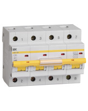 Автоматичний вимикач IEK MVA40-4-020-C ВА47-100 4Р 20А 10кА C