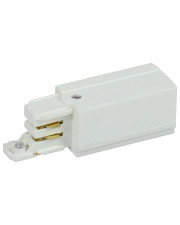 Белый левый кабельный ввод IEK LPK0D-KVL-3-K01 для трехфазных шинопровода