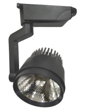 Светодиодный трековый светильник Ledstar LS-102980 (102980) AC170 25Вт 2460Лм 6500К (черный)
