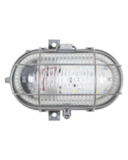 Вологозахищений світильник із решіткою Lena Lighting Oval LED 3Вт 4000K (30939018)