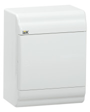 Пластиковый навесной щит IEK MKP82-N-04-WD-41-20 ЩРН-П-4 модуля IP41 PRIME с белой дверью