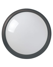 Круглый черный LED светильник IEK LDPO0-5011-08-4000-K02 ДПО 5011 8Вт 4000K IP65