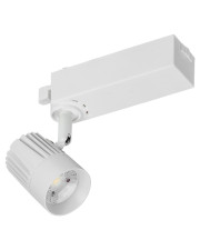Белый трековый светильник IEK LDSK-0-101-12-4000-K01 101 PRO 12Вт 4000K 24° на однофазный трек