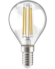 Прозрачная LED лампа IEK LLF-G45-5-230-30-E14-CL G45 (шар) 5Вт 230В 3000К E14 серия 360°
