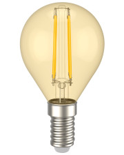 LED лампа IEK LLF-G45-5-230-30-E14-CLG G45 (шар) 5Вт 230В 2700К E14 серия 360° (золото)